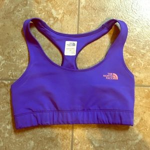 Size small sports bra. North face.