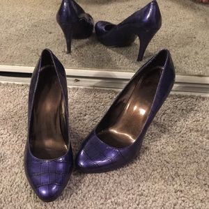 Purple jessica simpson heels