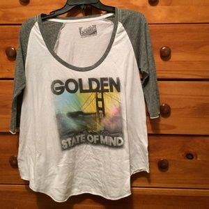 Golden state of mind tee Golden state of mind tee