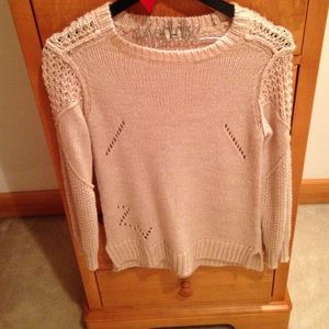 Cream Sweater top