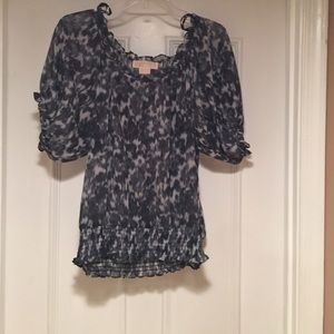 Michael Kors short sleeve blouse