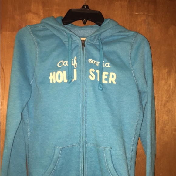 Blue Hollister Jacket