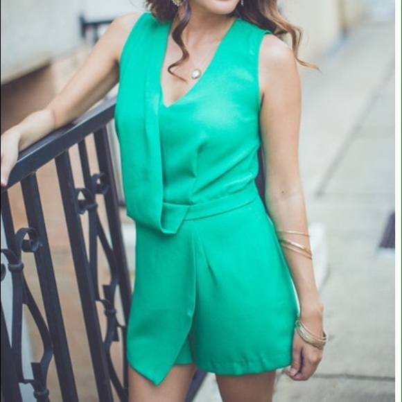 Green romper