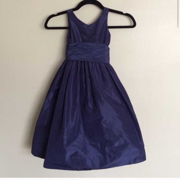 J. Crew Dresses Crew Cuts Navy Blue Formal Long Toddler Dress 4t