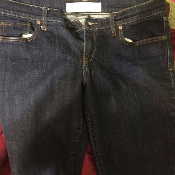 Abercrombie and Fitch dark denim jeans
