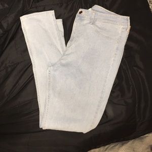 Light Was High Waisted H&M Skinny Jeans