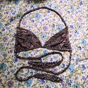 🐚ACACIA Haiku Top🐚Snake Print - Limited Addition