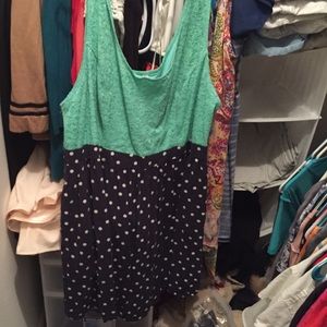 Teal xhilaration brand pocket dress! Super cute!