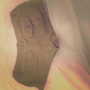 Green Hollister Shorts Size 3