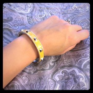 Yellow Studded Bracelet