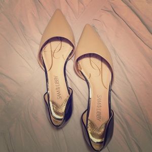 Sam & Libby two toned flats size 7