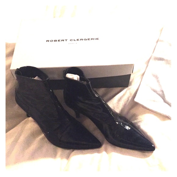 👠Robert Clergerie👠 PARIS Patent Leather Boot