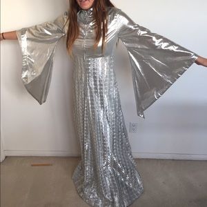 Vintage bell sleeve dress