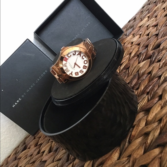 Marc by Marc Jacobs rose gold watch
