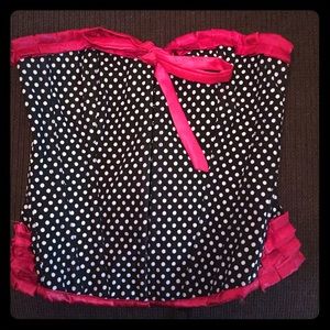 Burlesk corset top.