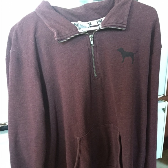 Vs PINK rare half zip
