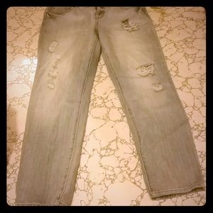 Forever 21 boyfriend distressed jeans