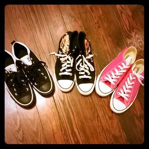 Converse 3 pairs!