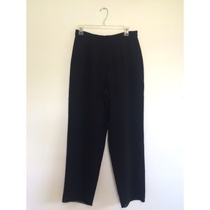 Brand new black high wasted petite pants
