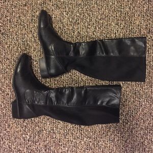 Black Rampage Tall Boots