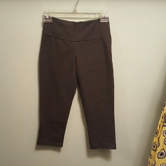 Gray Capri Leggings
