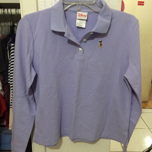 Disney polo long sleeve