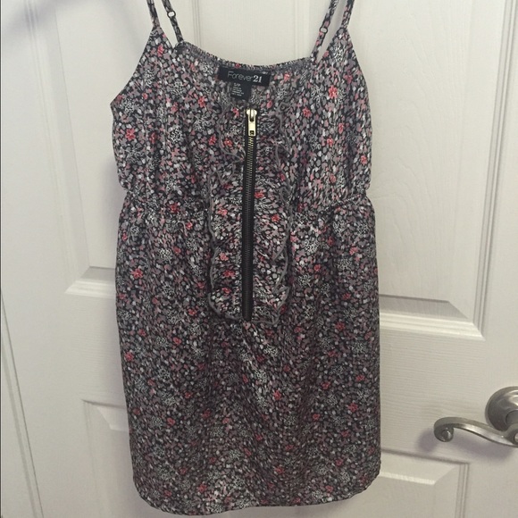 Floral Forever 21 tank top