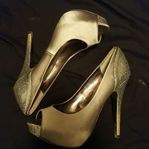 Silver heels