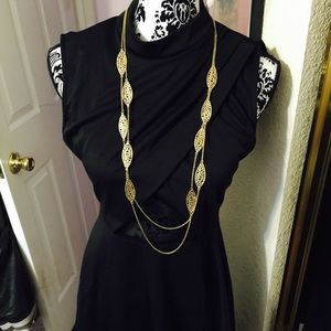 Beautiful LBD w sexy sheer openings size: medium