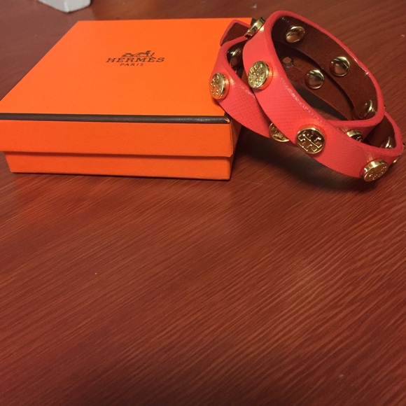 Tory Burch Double Wrap Logo Bracelet