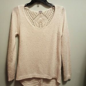 Super soft cream colored sweater