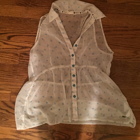 Roxy Sheer Anchor Shirt