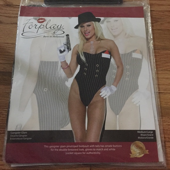 Gangster Glam Halloween Costume - Picture 1 of 3