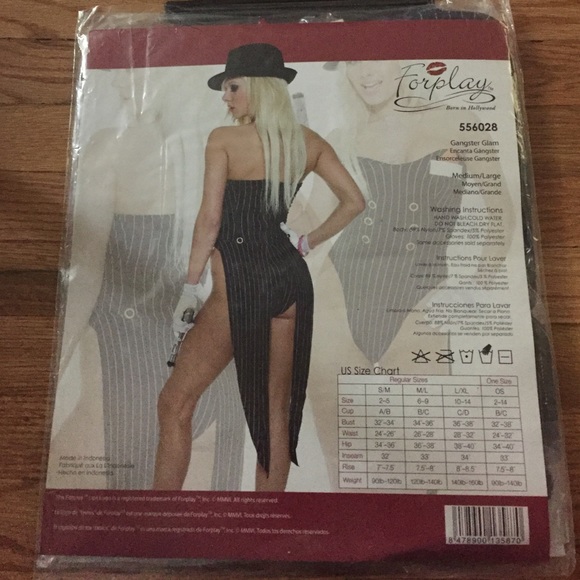 Gangster Glam Halloween Costume - Picture 2 of 3