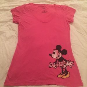 2 shirts ..Mickey & Minnie Mouse tshirt