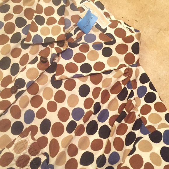 Fall Silk Polka Dotted Blouse🍂