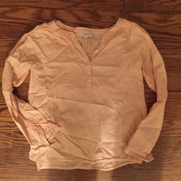 The Loft Light Pink Blouse