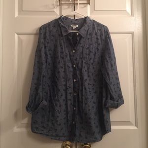 Long sleeve button down