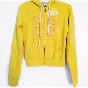 Victoria's Secret pink hooded sweatshirt