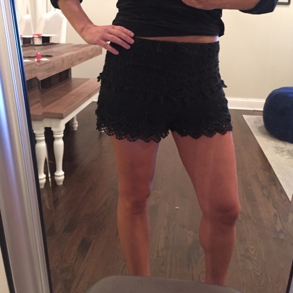 Black shorts