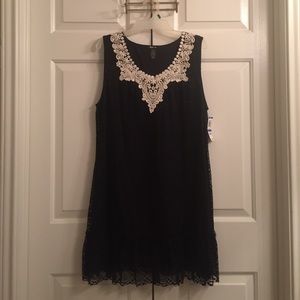 Little black lace dress