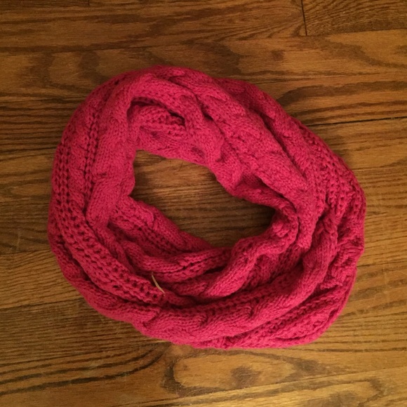 Hot Pink Infinity Scarf