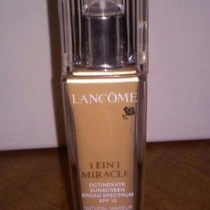 lancome teint miracle foundation
