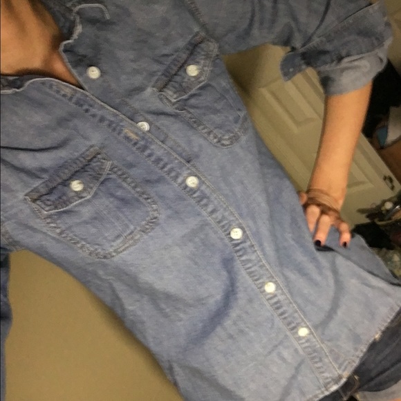Target chambray shirt