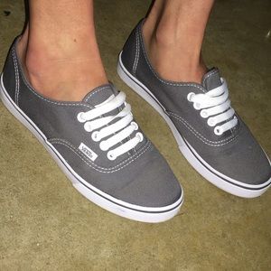 Gray vans size 6.5