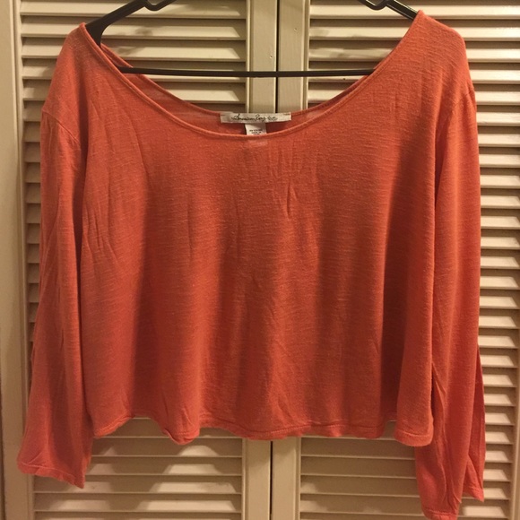 American rag crop top