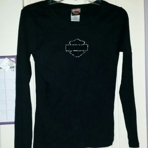 Harley Davidson long sleve tee shirt