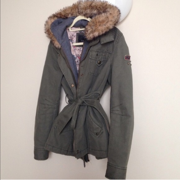 Army green jacket