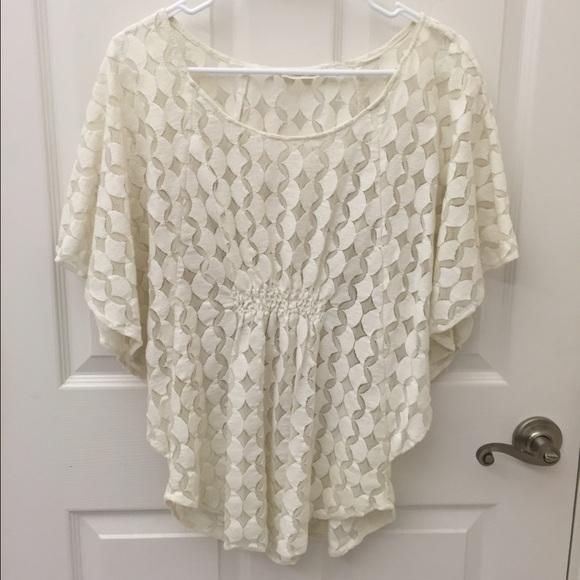 Anthropologie Tops - Anthropologie Boho Lace Top by The Addison Story