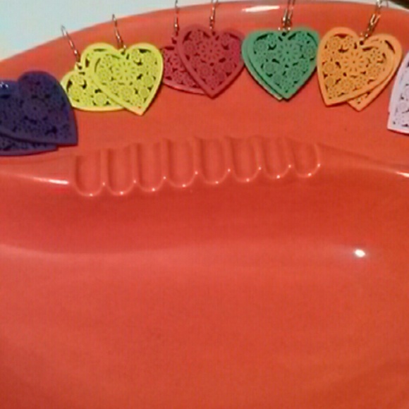 3 pair for 13$ LOVE EARRINGS NEW IN PACKAGE